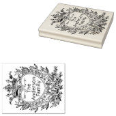 Tampons Encreurs Élégant monogramme vintage (Tamponné)