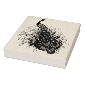 Tampons Encreurs Elégant Peacock avec Queue détaillée (Tampon)