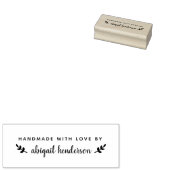 Tampons Encreurs Elegant Personalized Botanical Handmade By (Tamponné)