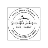 Tampons Encreurs Élégant Timbre en caoutchouc de salon (Impression)