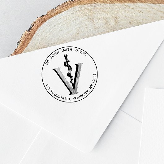 Tampons Encreurs Élégant vétérinaire vétérinaire vétérinaire Vet As