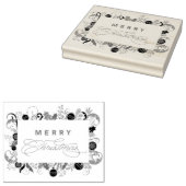 Tampons Encreurs Élégante Journalisation Scrapbooking Joyeux Noël (Tamponné)