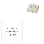 Tampons Encreurs Élégante mariée et Mariage de chambre Botanique (Tamponné)