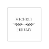 Tampons Encreurs Élégante mariée et Mariage de chambre Botanique (Impression)