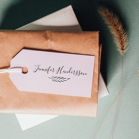 Tampons Encreurs Élégante Signature manuscrite Élégante / Branche d