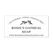 Tampons Encreurs Élégante verdure produit de beauté artisanal (Impression)