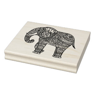 Tampons Encreurs Éléphant décoratif de style