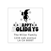 Tampons Encreurs Elf retro Joyeux Noël (Impression)