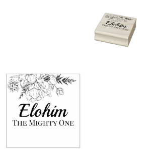 Tampons Encreurs Elohim Noms hébreux de Dieu Typographie