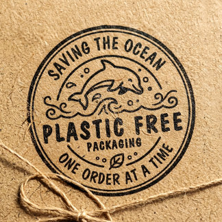 Tampons Encreurs Emballage sans plastique | Dauphin Sauver l'Océan