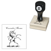 Tampons Encreurs Emblème d'élevage de l'Unicorne héraldique (Tamponné)