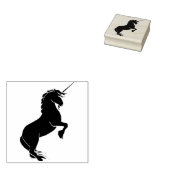 Tampons Encreurs émission d'un timbre d'art licorne (Tamponné)