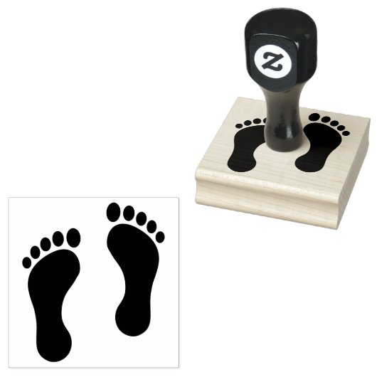 Tampons Encreurs Empreintes Design Timbre en bois (Tamponné)