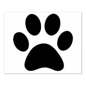 Tampons Encreurs Encre en caoutchouc personnalisé gros pattes 4 pou (Impression)