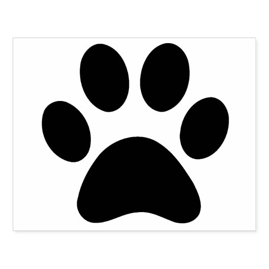 Tampons Encreurs Encre en caoutchouc personnalisé gros pattes 4 pou (Impression)