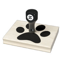 Encre en caoutchouc personnalisé gros pattes 4 pou