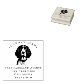 Tampons Encreurs English Springer Spaniel Pet Dog Retourner l'adres (Tamponné)