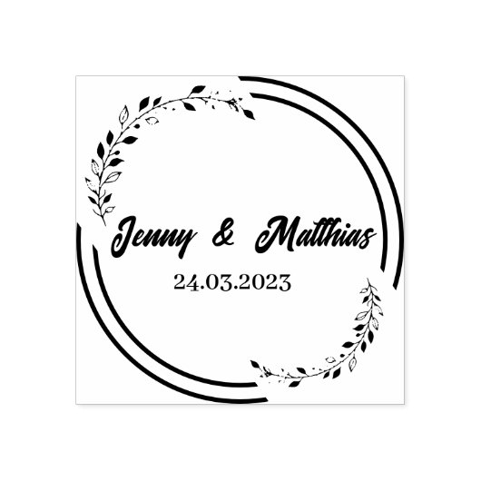 Tampons Encreurs Enregistrer le cachet de date, enveloppe adressée (Impression)