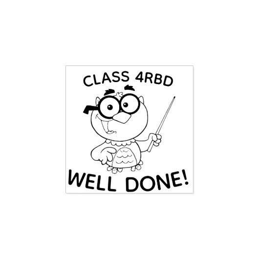 Tampons Encreurs ENSEIGNANT - Ajouter un message de nom de classe (Impression)