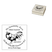 Tampons Encreurs Entreprise familiale personnalisée Chicken Egg Far (Tamponné)