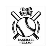 Tampons Encreurs Équipe de la Ligue de la Jeunesse de baseball (Impression)