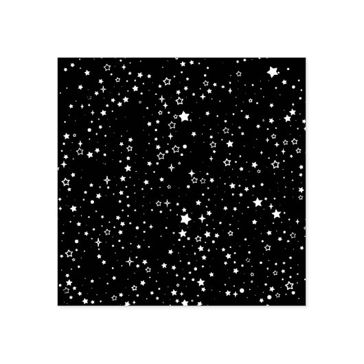 Tampons Encreurs Espace de minuscules étoiles (Impression)