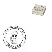 Tampons Encreurs Espace extra-atmosphérique Alien de la bibliothèqu (Tamponné)