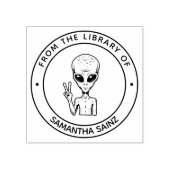 Tampons Encreurs Espace extra-atmosphérique Alien de la bibliothèqu (Impression)