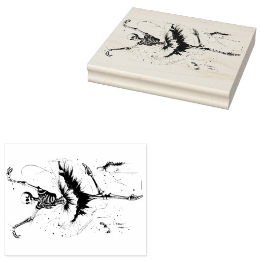 Tampons Encreurs Esquisses dansantes Timbre en caoutchouc (Tamponné)