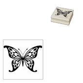 Tampons Encreurs estampille d'illustration papillon (Tamponné)