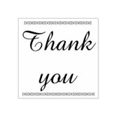 Tampons Encreurs estampille en caoutchouc Merci (Impression)