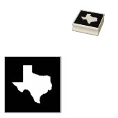 Tampons Encreurs État du Texas Cutout (Tamponné)