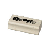 Tampons Encreurs Été Pique-nique Shish Kebab Esquisse Légère Timbre (Tampon)