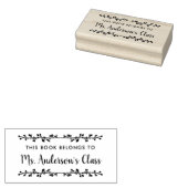 Tampons Encreurs Étiquette d'ex-libris de professeur de branche rus (Tamponné)