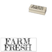 TAMPONS ENCREURS ÉTIQUETTE DU MARCHÉ FRAIS AGRICOLE (Tamponné)