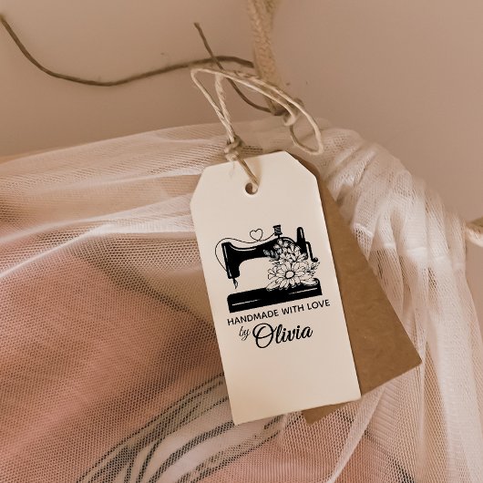 Tampons Encreurs Étiquettes de couture personnalisés