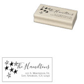 Tampons Encreurs Étoiles personnalisées uniques (Tamponné)