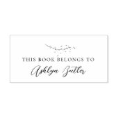 Tampons Encreurs Eucalyptus Ce Livre Appartient au Timbre (Impression)