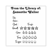 Tampons Encreurs Évaluation de la bibliothèque de notes rapides (Impression)