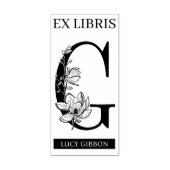 Tampons Encreurs EX librairies Librairie Librairie monogramme G (Impression)