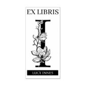 Tampons Encreurs EX librairies Librairie Librairie monogramme I (Impression)