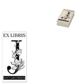 Tampons Encreurs EX librairies Librairie Librairie monogramme J (Tamponné)