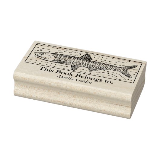 Tampons Encreurs Ex Libris - Anchovy (Tampon)
