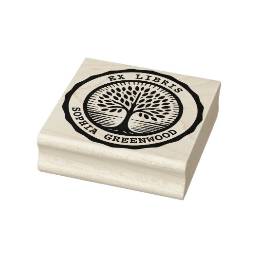 Tampons Encreurs Ex Libris - Arbre 02 (Tampon)