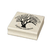Tampons Encreurs Ex Libris - Arbre de vie 02v2 Timbre en caoutchouc (Tampon)