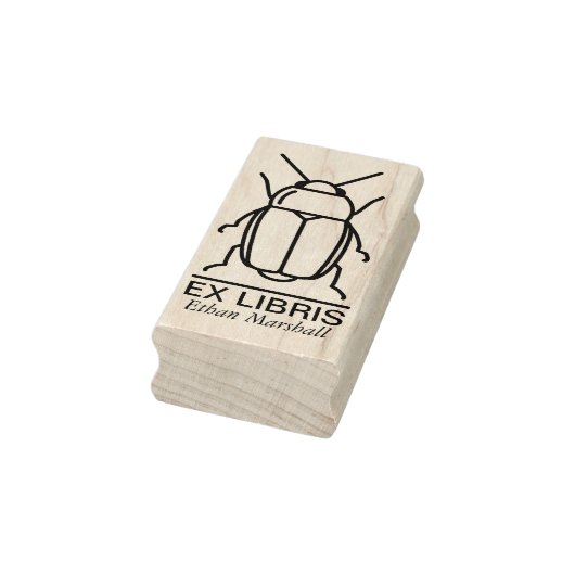Tampons Encreurs Ex Libris - Beetle/Bug v1 (Tampon)