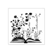 Tampons Encreurs Ex libris Book Bloom (Impression)