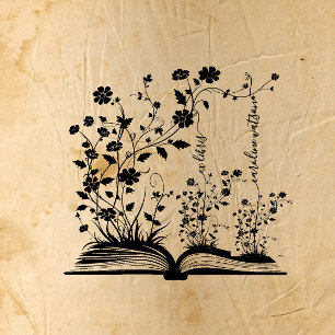 Tampons Encreurs Ex libris Book Bloom