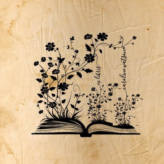 Tampons Encreurs Ex libris Book Bloom