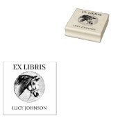 Tampons Encreurs EX LIBRIS Bookplate Rubber Stamp | Personalized (Tamponné)